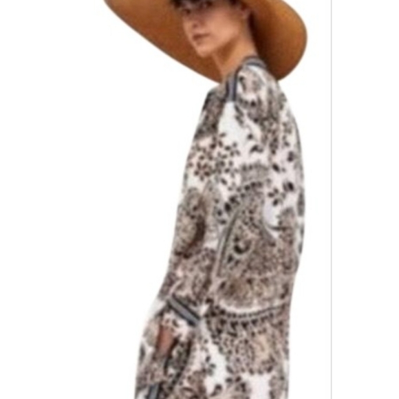 Zara Paisley long oversized shirt - Picture 6 of 6